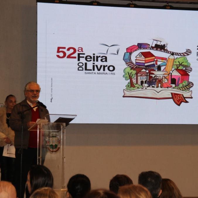 Lançamento da 52ª Feira do Livro de Santa Maria 